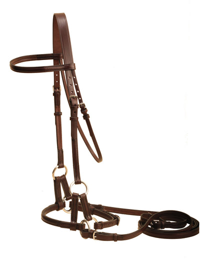 English Side Pull with Reins