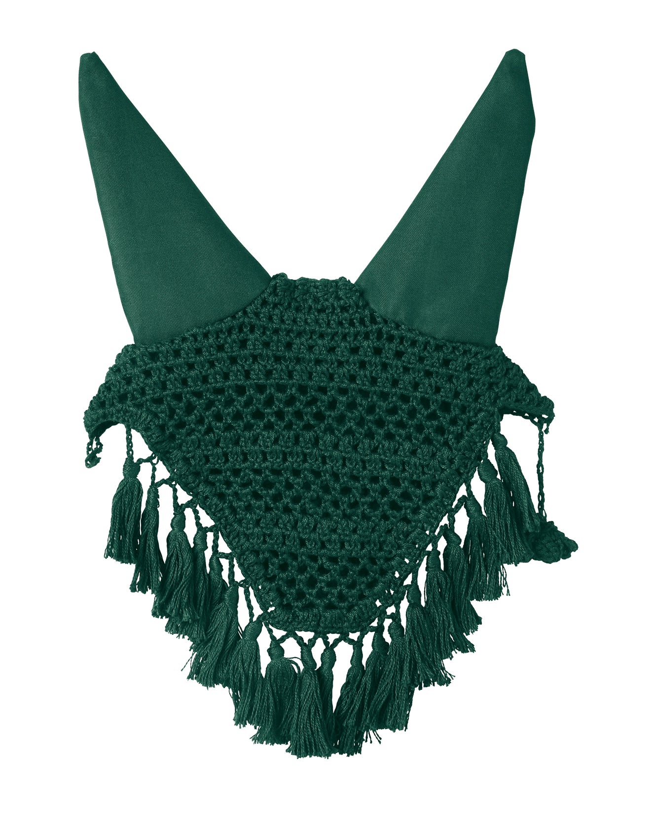 Crochet Bonnet with Tassels