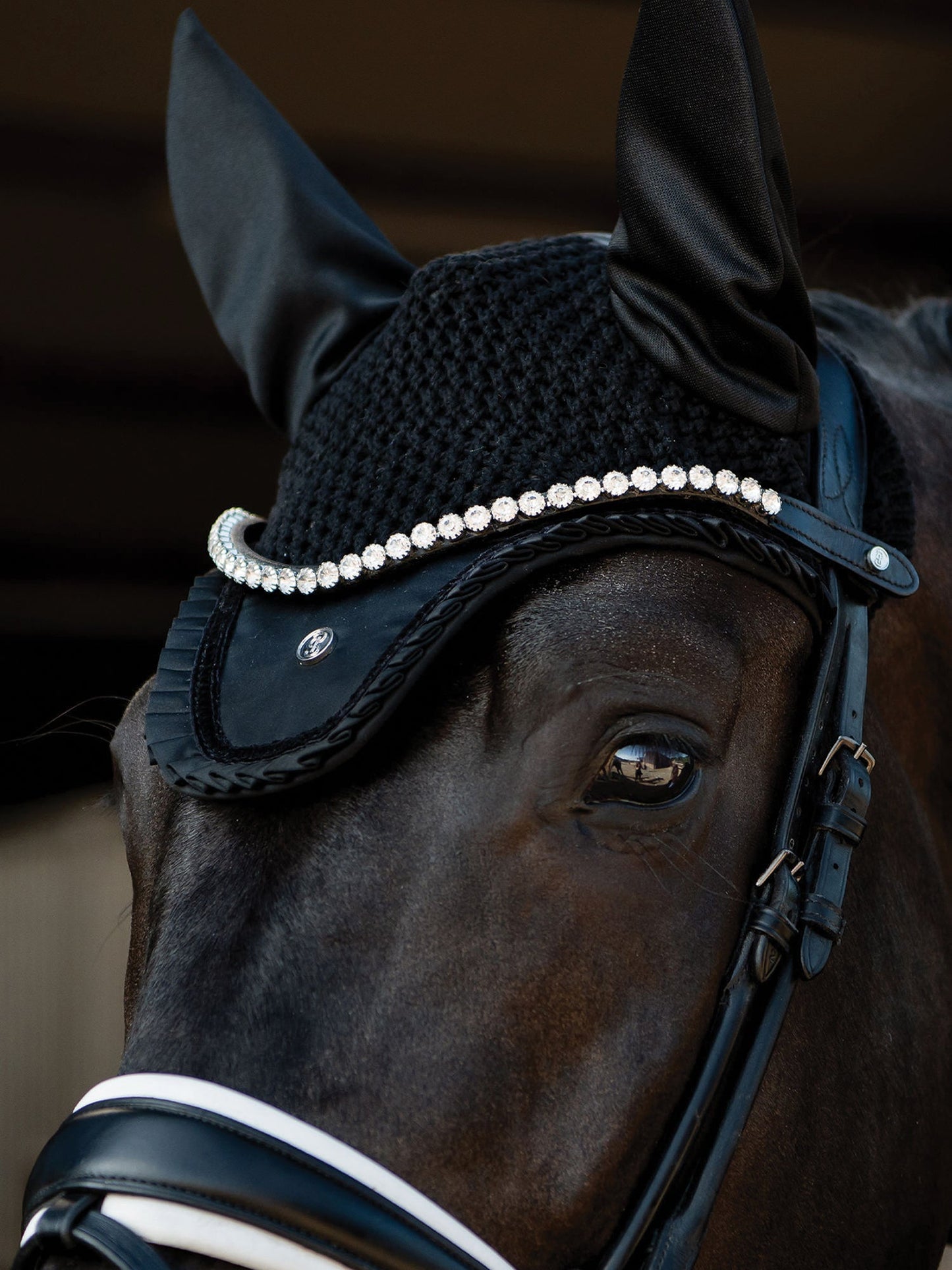 Ruffle Ear Bonnet