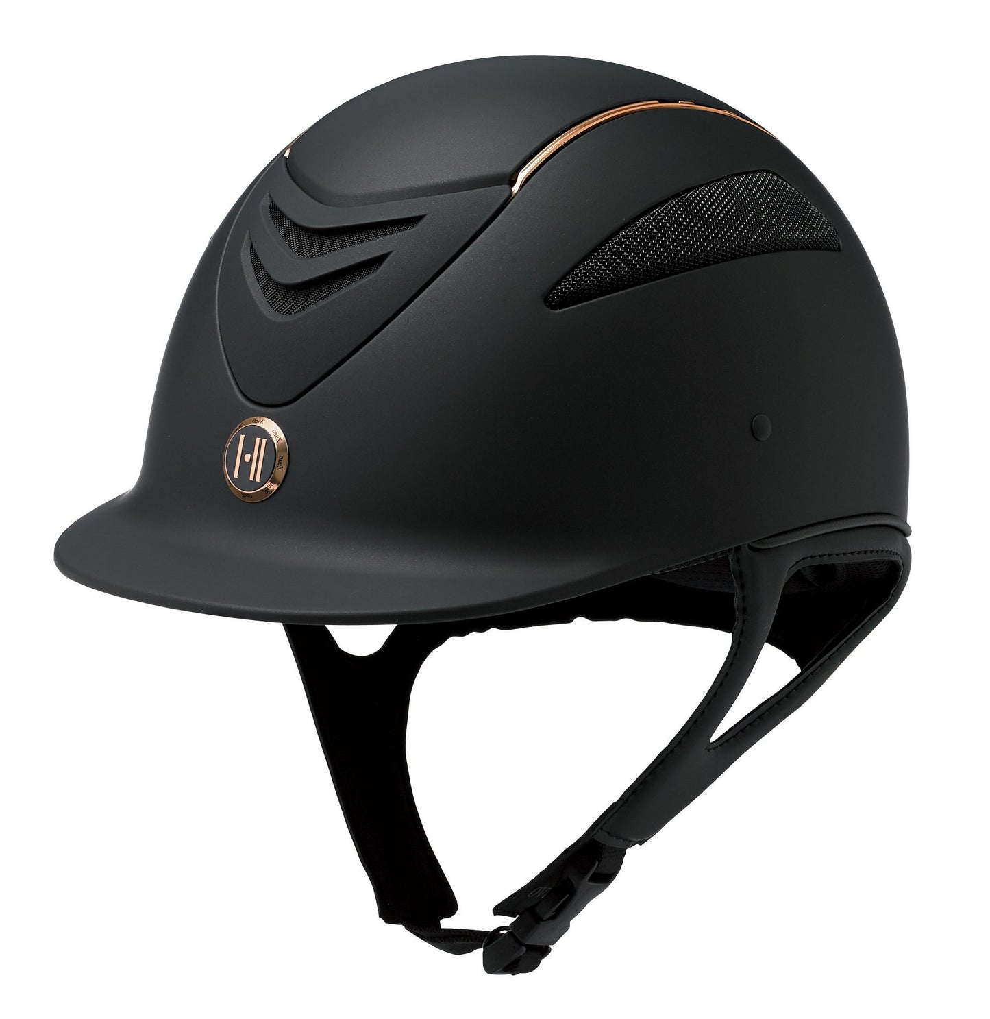 Defender Rose Gold Stripe Helmet