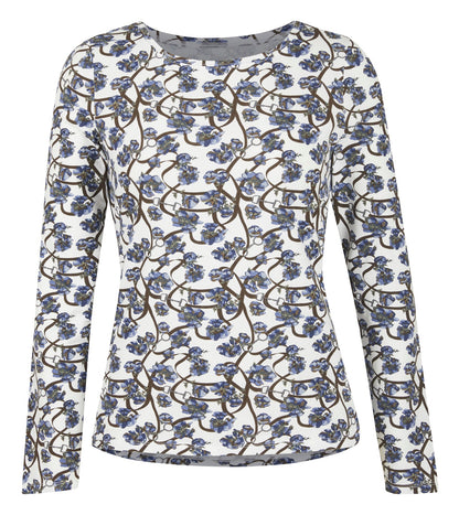 EQL by Ladies’ Organic Cotton Long Sleeve Print Top