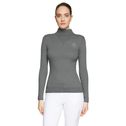 Lidia Classic Long-Sleeve Sweater