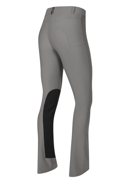 Ladies’ Microcord Bootcut Pocket Knee-Patch Breech - Regular