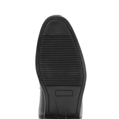 Ladies’ Black Synthetic Leather Field Boots
