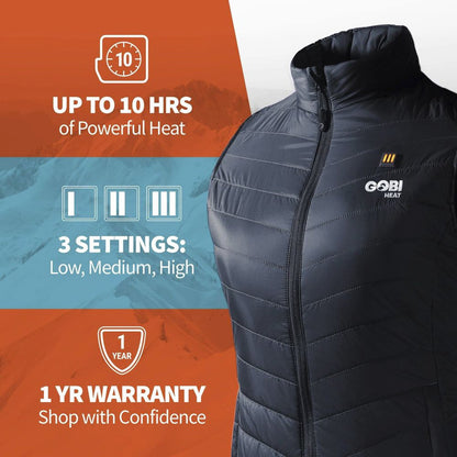 Ladies’ Dune 3-Zone Heated Vest